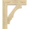 Ekena Millwork Balboa Block Rough Sawn Bracket, Douglas Fir, 4"W x 20"D x 24"H BKT04X20X24BOA05RDF - alternate 2